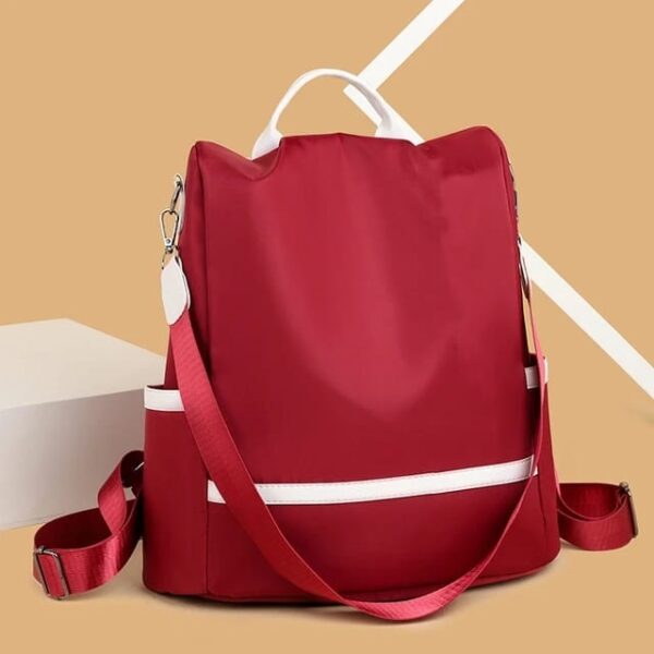 Collage bag Maroon